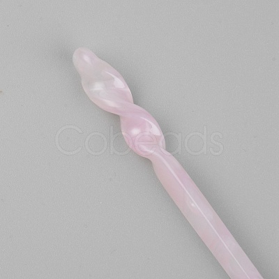 Resin Updo Hair Pins Clips OHAR-WH0018-10D-1