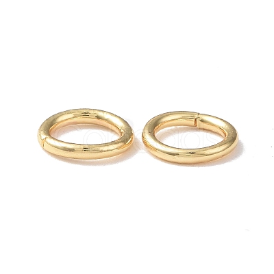 Brass Opean Jump Rings KK-I702-40G-1