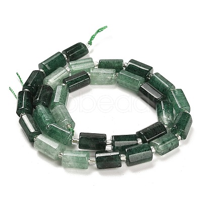 Natural Green Strawberry Quartz Beads Strands G-G068-A25-01-1