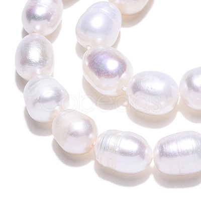 Natural Cultured Freshwater Pearl Beads Strands PEAR-L001-C-03-1