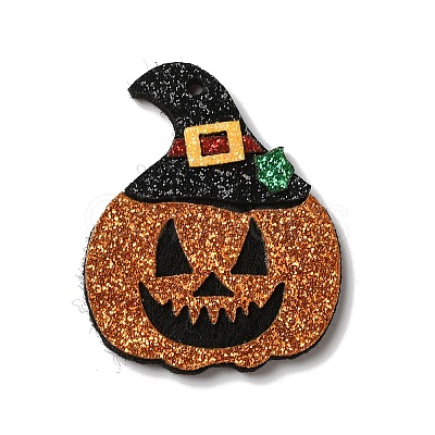 Halloween Imitation Leather Pendants FIND-K017-02I-01-1