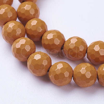 Natural Hokutolite Beads Strands G-D871-6mm-06-1