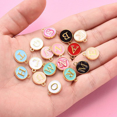 Alloy Enamel Charms ENAM-Q437-M-1