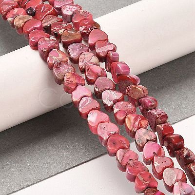 Synthetic Regalite/Imperial Jasper/Sea Sediment Jasper Beads Strands G-F765-D07-01-1