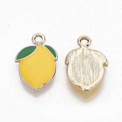 Alloy Enamel Pendants ENAM-N048-009A-1