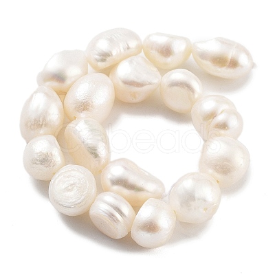 Natural Cultured Freshwater Pearl Beads Strands PEAR-P062-30A-1