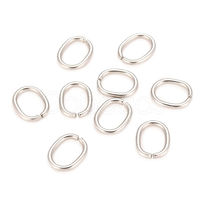 Tarnish Resistant 304 Stainless Steel Open Jump Rings STAS-H121-24P-1