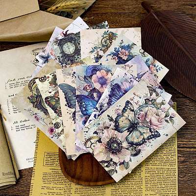 12Pcs 12 Styles Scrapbook Paper Pads PW-WG474A5-01-1