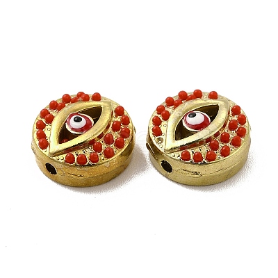 Alloy Enamel Beads PALLOY-F290-10G-1