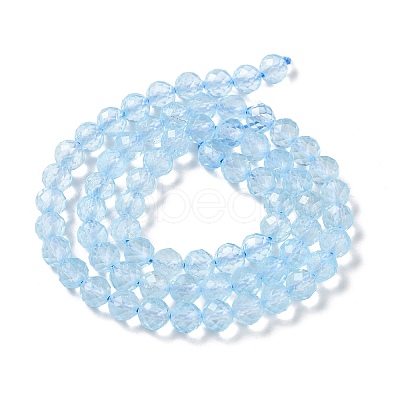 Natural Topaz Crystal Beads Strands G-P514-A02-04-1