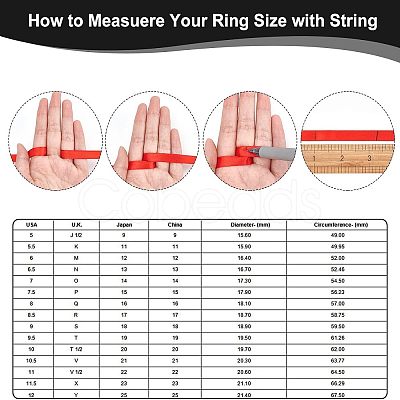 DICOSMETIC 16Pcs 8 Size 316 Stainless Steel Grooved Finger Ring for Men Women RJEW-DC0001-09A-1