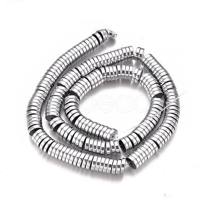 Electroplate Non-magnetic Synthetic Hematite Beads Strands G-F300-17C-01-1