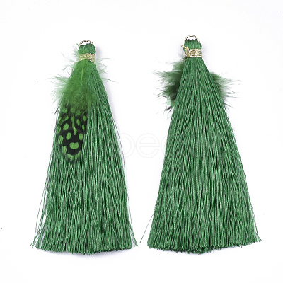 Polyester Tassel Big Pendant Decorations FIND-T043-08-1