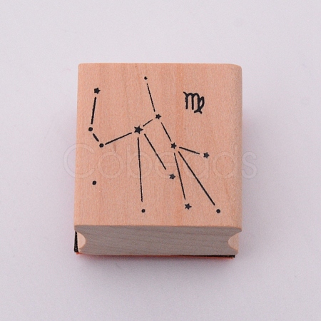Wooden Stamps DIY-WH0175-46F-1