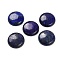 Dyed Natural Lapis Lazuli Cabochons, Flat Round, 27~28x6~8mm