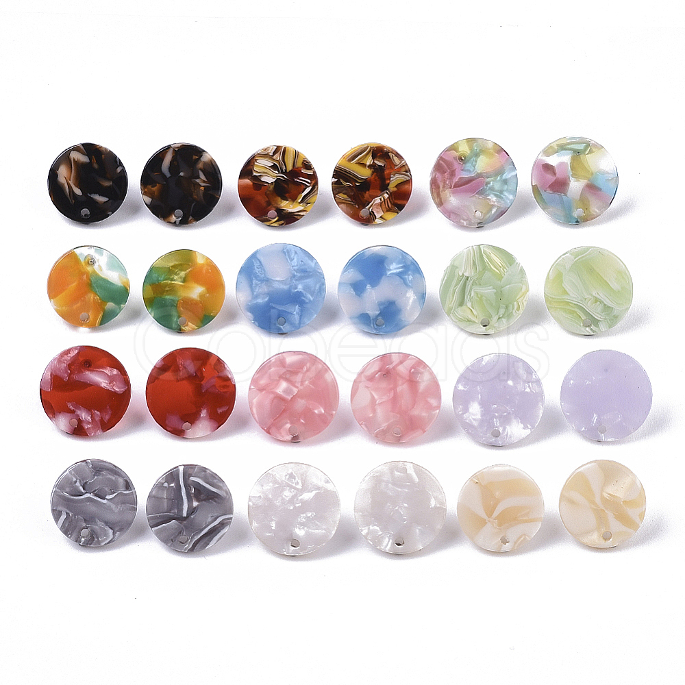 Cheap Cellulose Acetate(Resin) Stud Earring Findings Online Store ...
