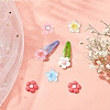 SUNNYCLUE 80Pcs 8 Colors Resin Cabochons CRES-SC0002-22-4