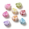 Opaque Acrylic Beads OACR-E039-16-1