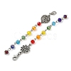 Chakra Theme Sun Catcher Pendant Decorations HJEW-JM00669-5