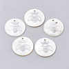 Freshwater Shell Pendants SHEL-T009-12P-1