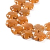 Natural Topaz Jade Beads Strands G-NH0028-01B-4