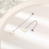304 Stainless Steel Chains Tassel Earrings SD3247-1-3