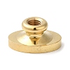 Golden Plated Wax Seal Brass Stamp Head AJEW-C031-01F-3