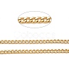 3.28 Feet Vacuum Plating 304 Stainless Steel Cuban Link Chains X-CHS-G010-02G-2