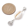 Shell Pendent Decorations HJEW-JM01323-4