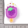 Ice Cream with Fruit PVC Plastic Pendants KY-S172-11C-3