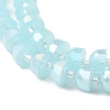 AB Color Plate Glass Beads Strands EGLA-P051-02A-A04-3