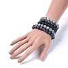 Natural Gemstone Beads Stretch Bracelets BJEW-JB04168-4