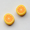 Handmade Polymer Clay Lemon Beads CLAY-Q170-12-2