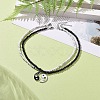 2Pcs 2 Style Alloy Enamel Yin Yang Metching Pendant Necklaces Set NJEW-JN04175-02-2