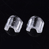 Transparent AS Plastic Base Buckle Hair Findings FIND-T064-004C-01-2