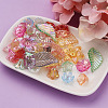 Craftdady 300Pcs 6 Style Transparent Acrylic Bead Caps TACR-CD0001-03-15