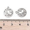 Non-Tarnish 316 Surgical Stainless Steel Charms STAS-C096-11D-P-3