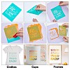 Gorgecraft 2Pcs Leaf Pattern Self-Adhesive Silk Screen Printing Stencil DIY-GF0004-13-4