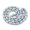 Electroplate Non-magnetic Synthetic Hematite Beads Strands G-N0322-13F-2