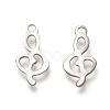 Non-Tarnish 201 Stainless Steel Charms STAS-C017-24P-2