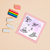 Custom PVC Plastic Clear Stamps DIY-WH0618-0085-4