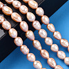 Natural Cultured Freshwater Pearl Beads Strands PEAR-N012-06S-6