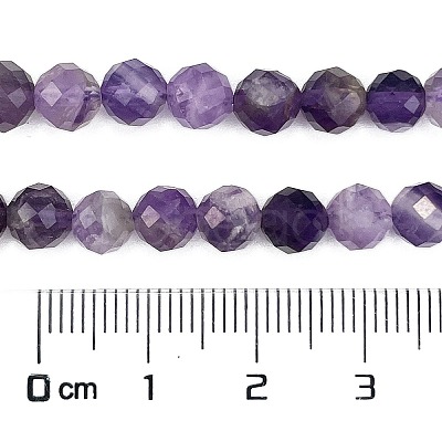 Natural Amethyst Beads Strands G-L581A-001A-1