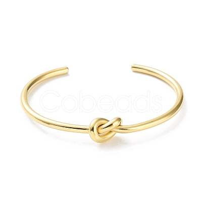 304 Stainless Steel Cuff Bangles BJEW-G685-01A-1