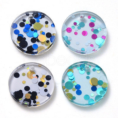 Cellulose Acetate(Resin) Pendants X-KY-S161-002-1