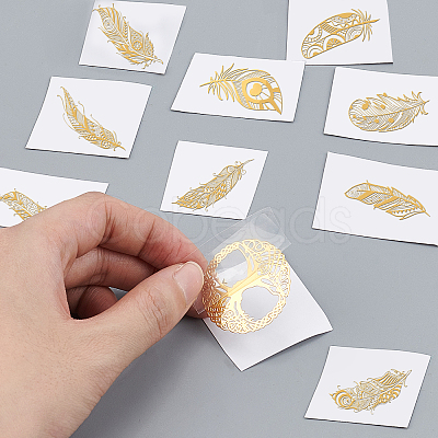 Nickel Decoration Stickers DIY-WH0450-011-1