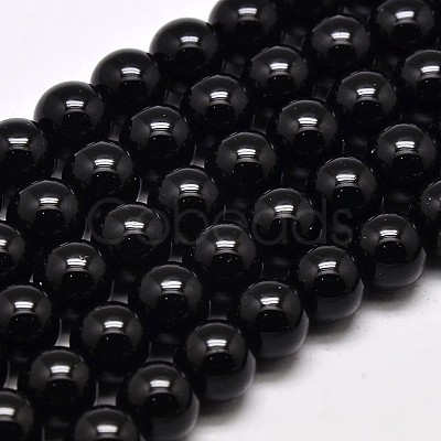 Imitate Austrian Crystal Glass Round Bead Strands GLAA-F030-8mm-02-1