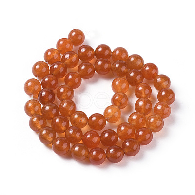 Natural White Jade Beads Strands G-G796-04C-03-1