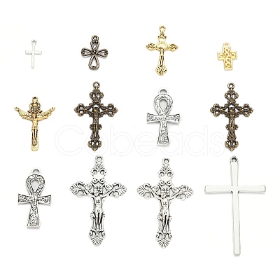 Tibetan Style Alloy Pendants TIBEP-MSMC017-M-1