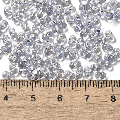 Baking Paint Glass Seed Beads SEED-K009-03B-08-1